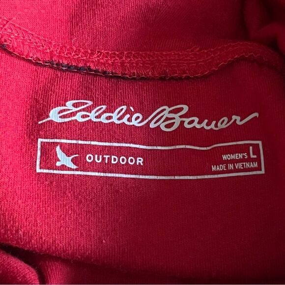 Eddie Bauer Striped Cowl Neck Shirt - Picture 6 of 6